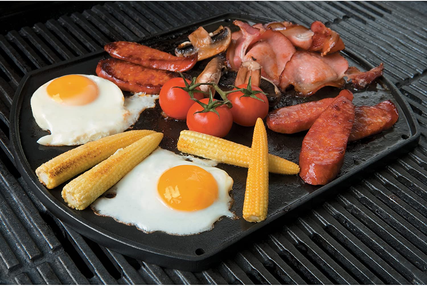 Weber Q Grill Cast Iron Griddle – GrillStuff